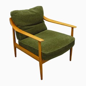 Mid-Century Cherry Wood Antimott Chair by Wilhelm Knoll, 1960s