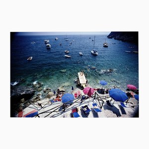 Slim Aarons, Porto Ercole, Toscane, Tirage photographique estampé en édition limitée, 1950s