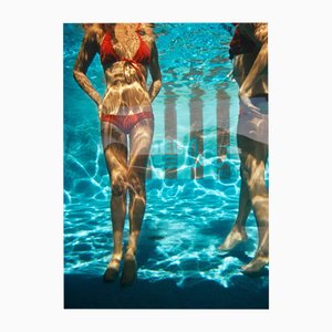 Slim Aarons, Pool at Las Brisas, Limited Edition Estate Stamped Fotodruck, 1970er