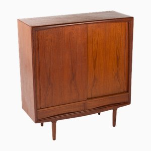 Dänischer Teak Schrank von Axel Christensen für Aco Møbler, Dänemark, 1960er