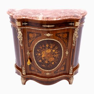 Commode à Tiroirs Antique Marquetée, France, 1850s