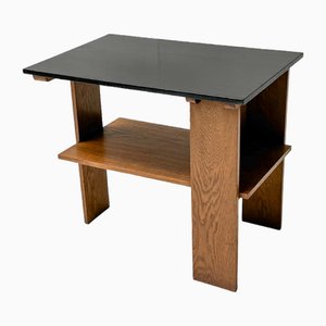 Art Deco Modernist Serving Table in Oak by Cor Alons, 1920s