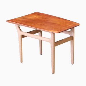 Model 210 Coffee Table in Teak and Oak by Kurt Østervig for Jason Møbler, 1960s
