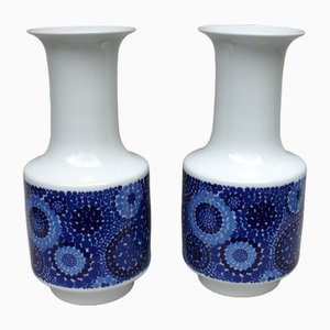 Grands Vases Pop Art de Heinrich Porcelain, 1960s, Set de 2