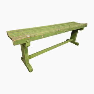 Banc de Jardin Vintage en Bois, 1970s