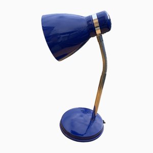 Mid-Century Blue Table Lamp, 1970s
