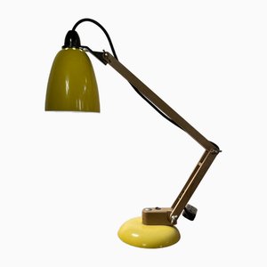 Lámpara de mesa Maclamp Mid-Century en amarillo de Sir Terance Conran para Habitat, 1969