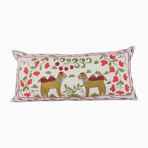 Tashkent Suzani Animal Bedding Pillow Case, 2010s