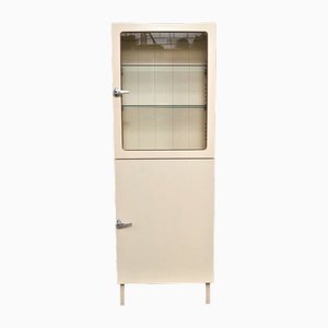 Arztschrank aus Eisen & Glas, 1970er