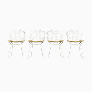 Chaises Modèle 420 par Harry Bertoia pour Knoll Inc. / Knoll International, 1990s, Set de 4