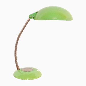 Grüne Vintage Bauhaus Schreibtischlampe, 1950er