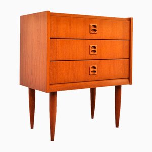 Kleines dänisches Vintage Sideboard aus Teak, 1960er