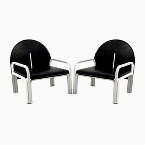 54 L Armchairs attributed to Gae Aulenti for Knoll International, 1970s, Set of 2