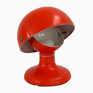 Lámpara de mesa Jucker 147 en rojo de Tobia & Afra Scarpa para Flos, años 60