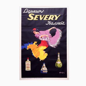 Affiche Severy Vintage par Roger Berckmans, Belgique, 1920s
