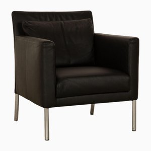 Fauteuil Jason en Cuir de Walter Knoll / Wilhelm Knoll