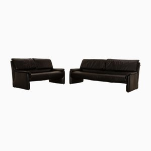 Leather Camaro Sofas from Laauser, Set of 2