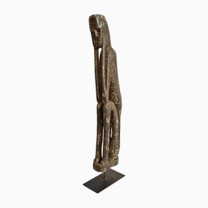 Figurine indienne en bois