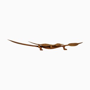 Mid-Century Lobi Iron Burkina Faso Lizard