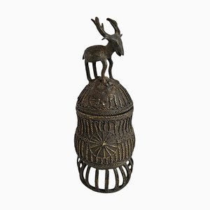 Early 20th Century Ghana Ashanti Bronze Vessel