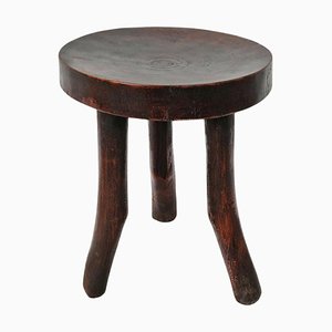 Vintage Three Leg Wooden Stool