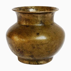 Vaso Nepal Ritual vintage in bronzo