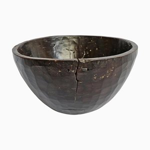 Vintage Nepal Wood Bowl