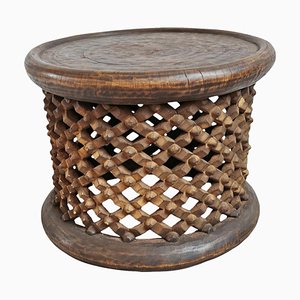 Mid-Century Bamileke Side Table