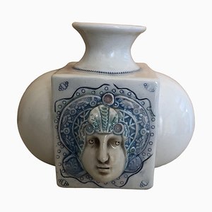Vase Bud Vintage par David Keyes pour Tacoma Pottery Studio, 1980s