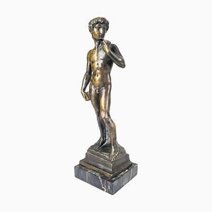 Figura italiana antigua de bronce