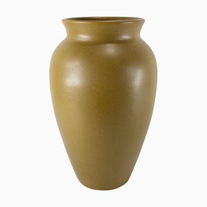 Chinese Tea Dust Glazed Ovoid Vase