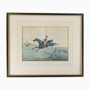 Henry Alken, Ohne Titel, Lithographie, Gerahmt