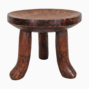 Vintage Three Leg Wooden Stool