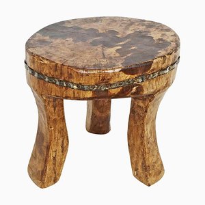 Tabouret Naga Vintage en Bois