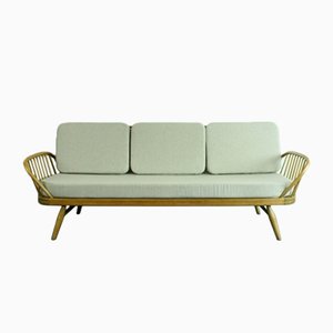 Vintage Modell 355 Stufio Sofa in Blond und Grau von Lucian Ercolani für Ercol