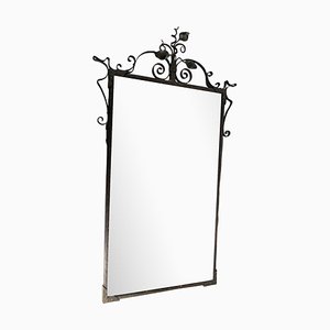 Blacksmith Hand-Wrought Iron Wall Mirror