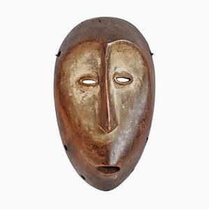 Masque Lega Vintage en Bois Sculpté