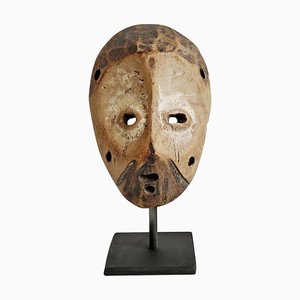 Mid-Century Lega Maske auf Ständer