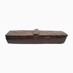 Caja de almacenamiento de madera etíope