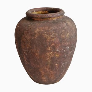 Urne Antique en Terre Cuite de Java