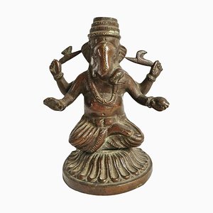 Kleine Ganesha-Statue aus Bronze