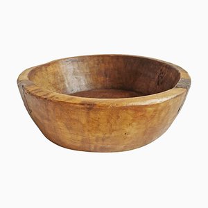 Vintage Teak India Wood Bowl