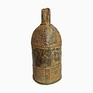 Cloche d'Afrique de l'Ouest Igbo en Bronze