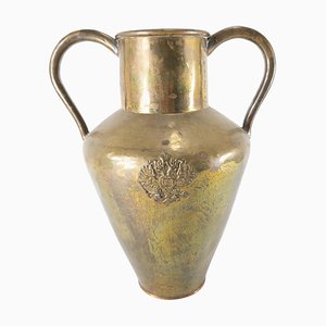 Vase à Deux Anses Forme Amphore Antique, Russie