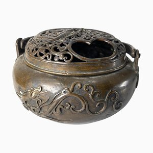 Antique Chinese Bronze Warmer