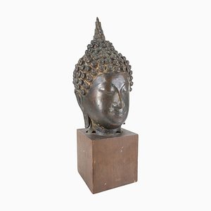 Figura de Buda de bronce de Sukhothai