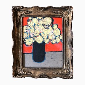 Alexandra Brown, Modernist Still Life, Framed, 2000s, Painting on Canvas