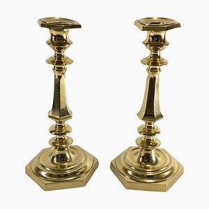 Candelabros de bronce estilo Louis XOV franceses