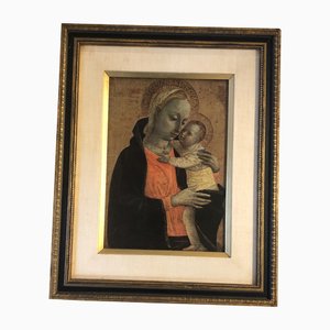 Madonna & Child, 1960s, Print, Framed