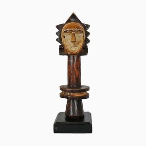 Figurine Cross River Vintage en Bois Sculpté